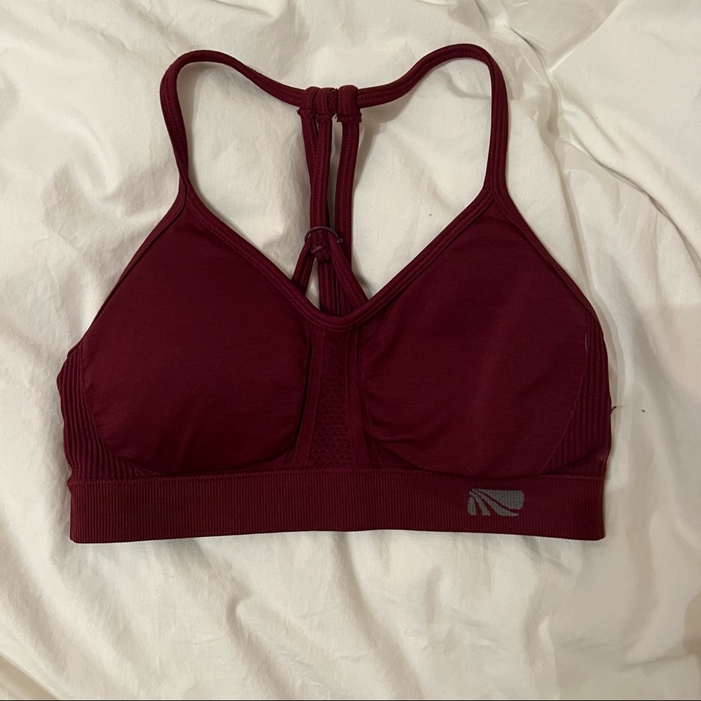 Marika Maroon Sports Bra